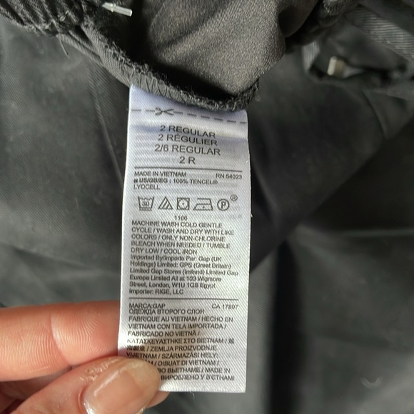 NWT! GAP Tencel Drawstring Pants size 2 - Picture 4 of 6